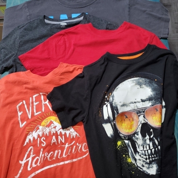 Boy's Large Tees Lot of 5 - Picture 1 of 11